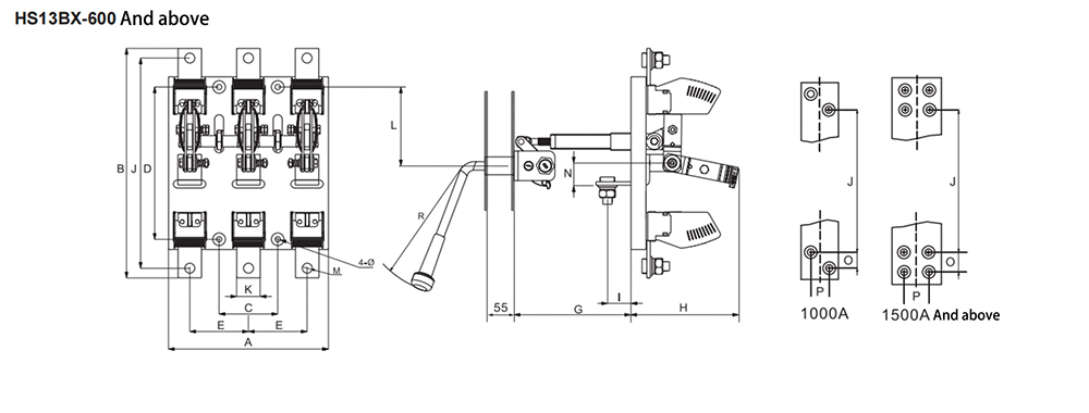 Open Knife Blade Switch-23